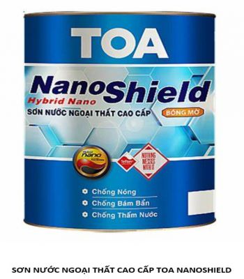 SƠN NƯỚC NGOẠI THẤT CAO CẤP TOA NANOSHIELD
