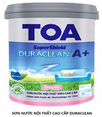 SƠN NƯỚC NỘI THẤT SUPERSHIELD DURACLEAN A+ BÓNG MỜ